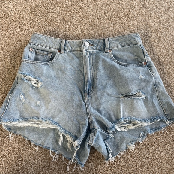 Garage festival jean shorts - Picture 1 of 7
